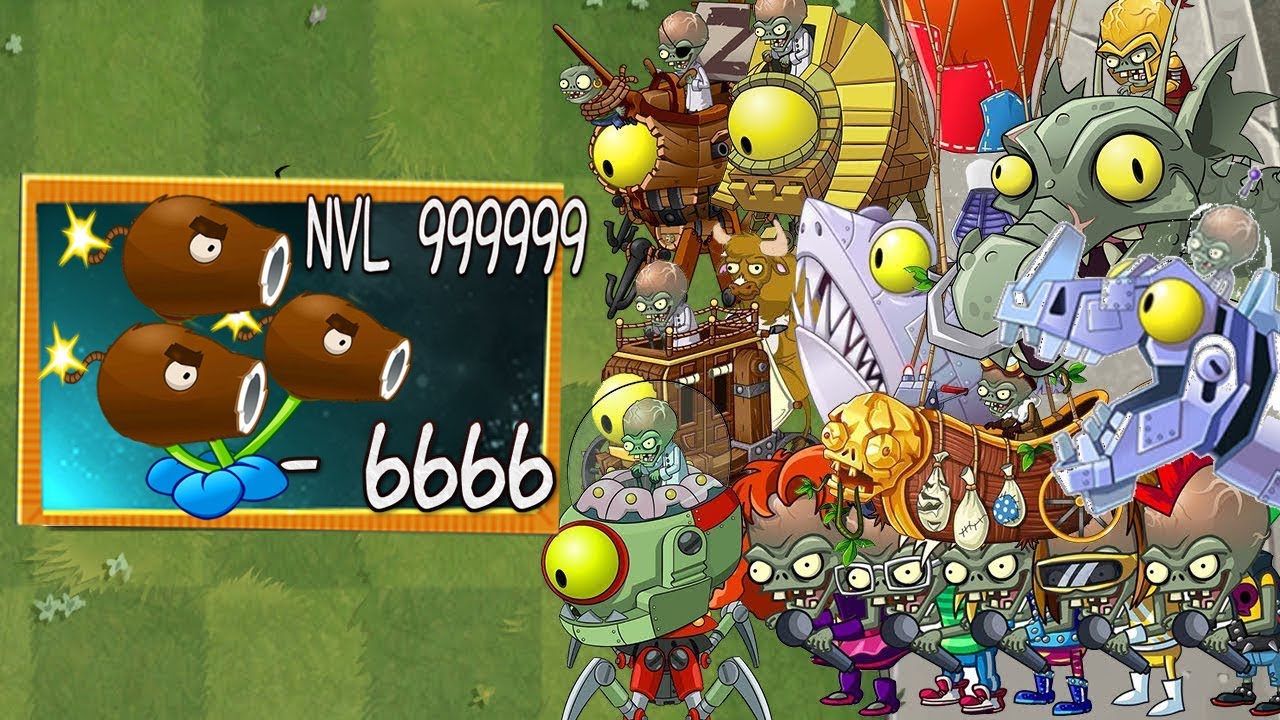 Every Random CANNON PREMIUM Plant LEVEL 999999 vs. All Final Boss! - Who Will Win? Part 19