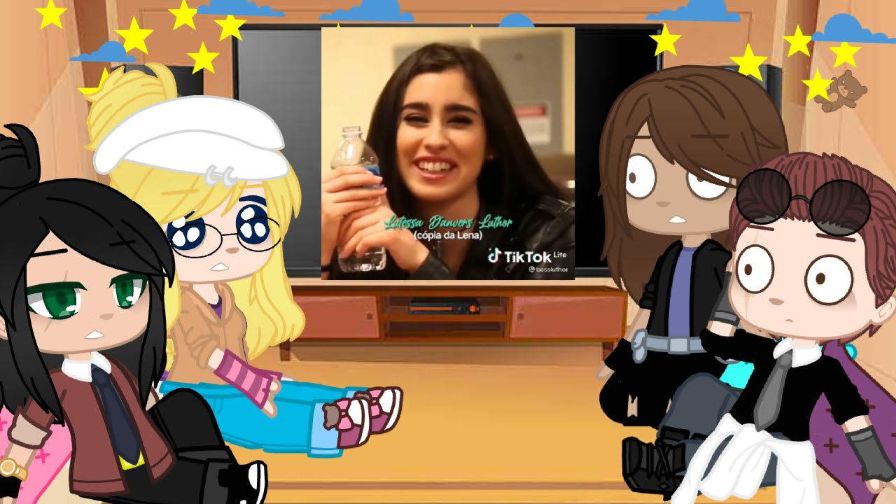 👭Personagens de Supergirl (minha au) reagindo a Supercorp familia👭