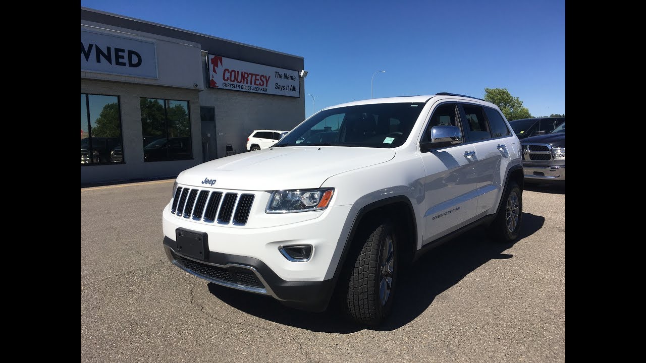 2014 Jeep Grand Cherokee | Limited | Bright White | Courtesy Chrysler