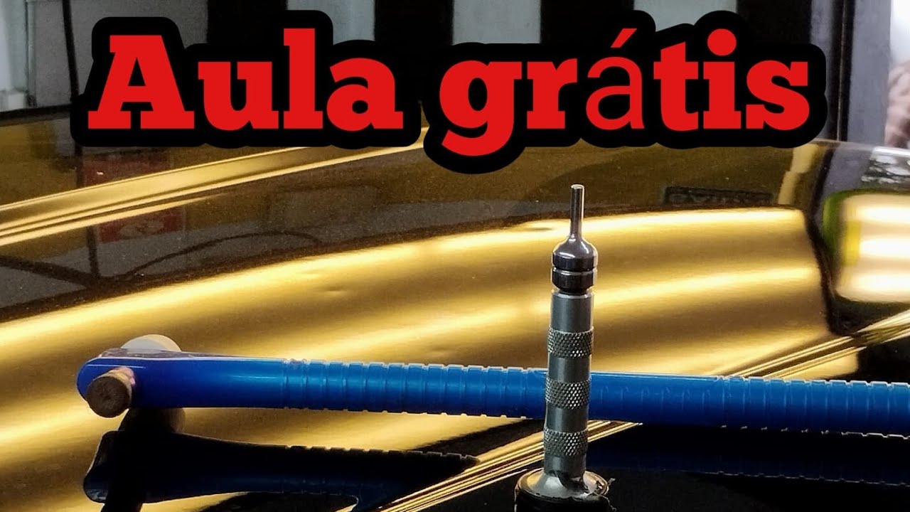 Como desamassar granizo com Martelinho (AULA GRÁTIS)