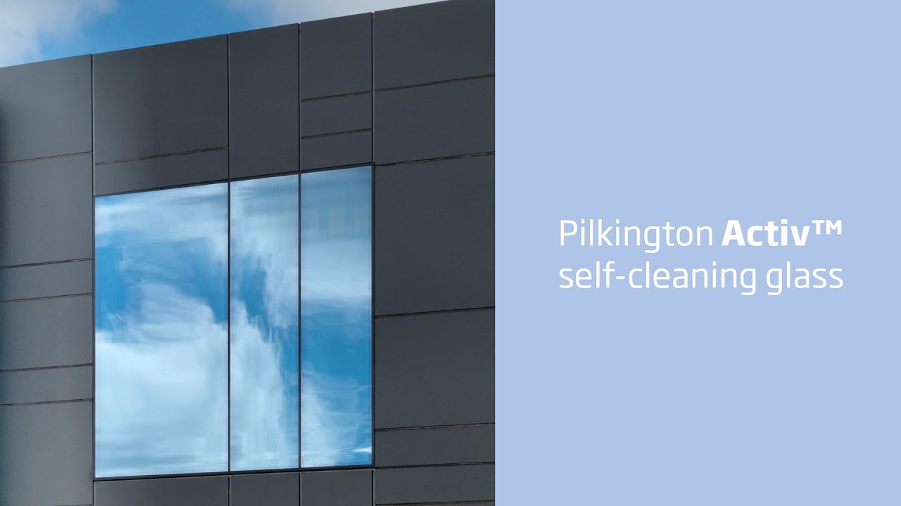Pilkington 𝗔𝗰𝘁𝗶𝘃&trade; self-cleaning glass