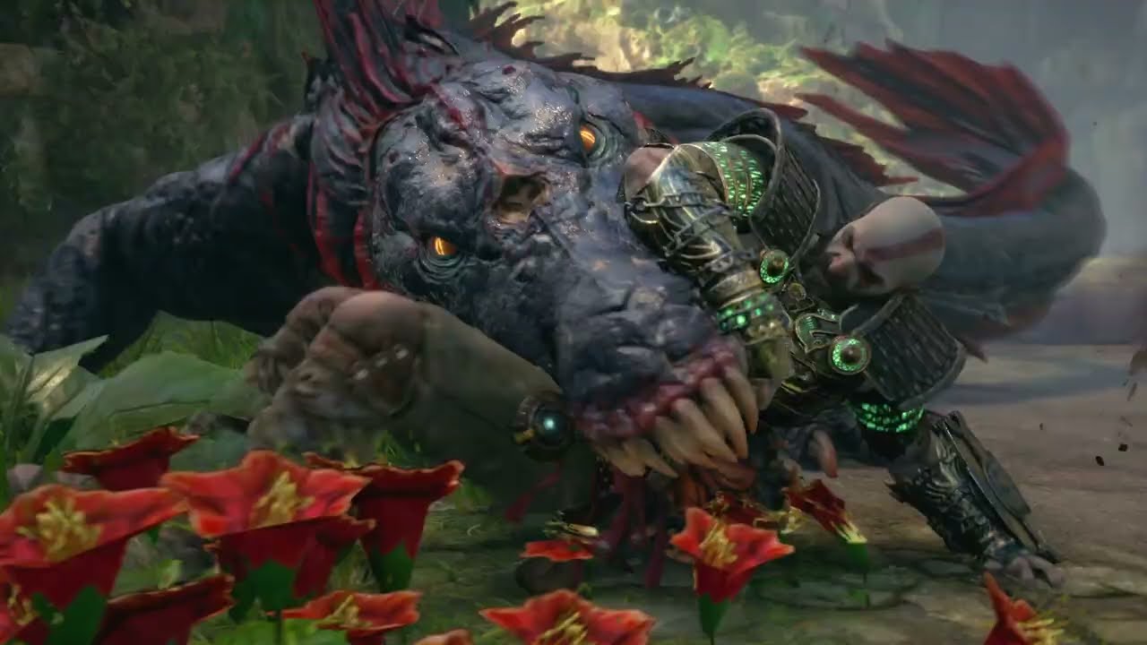 God of War Ragnarök -- Epic Boss Fight Gameplay two Drakies were killed by Kratos | PS5 4K