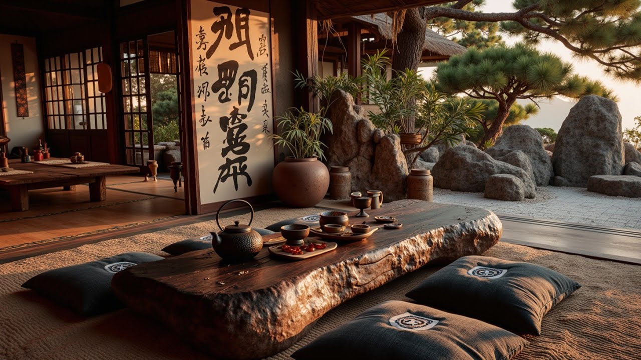 Traditional Japanese Music for Meditation - Relaxing Koto & Erhu | Serene Spa Ambiance