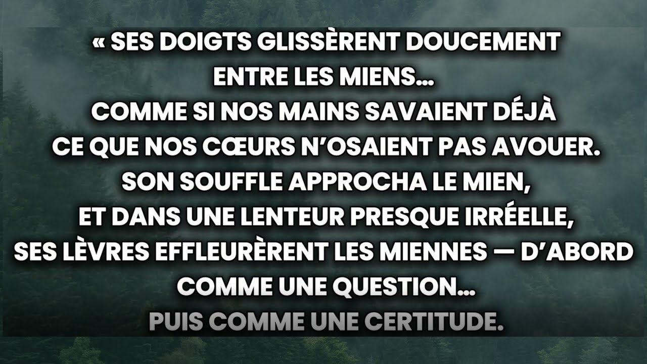Dans la nuit où nos lèvres se sont parlées