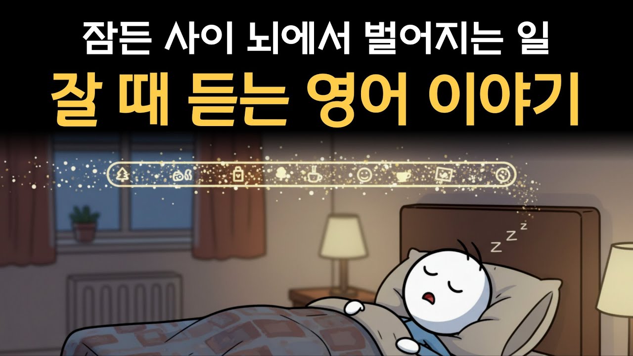 잘 때 듣는 영어 이야기 - 잠든 사이 뇌에서 벌어지는 일 😪🧠