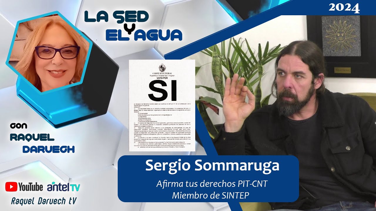 Sergio Sommaruga (Afirma tus derechos PIT CNT – Miembro de SINTEP)