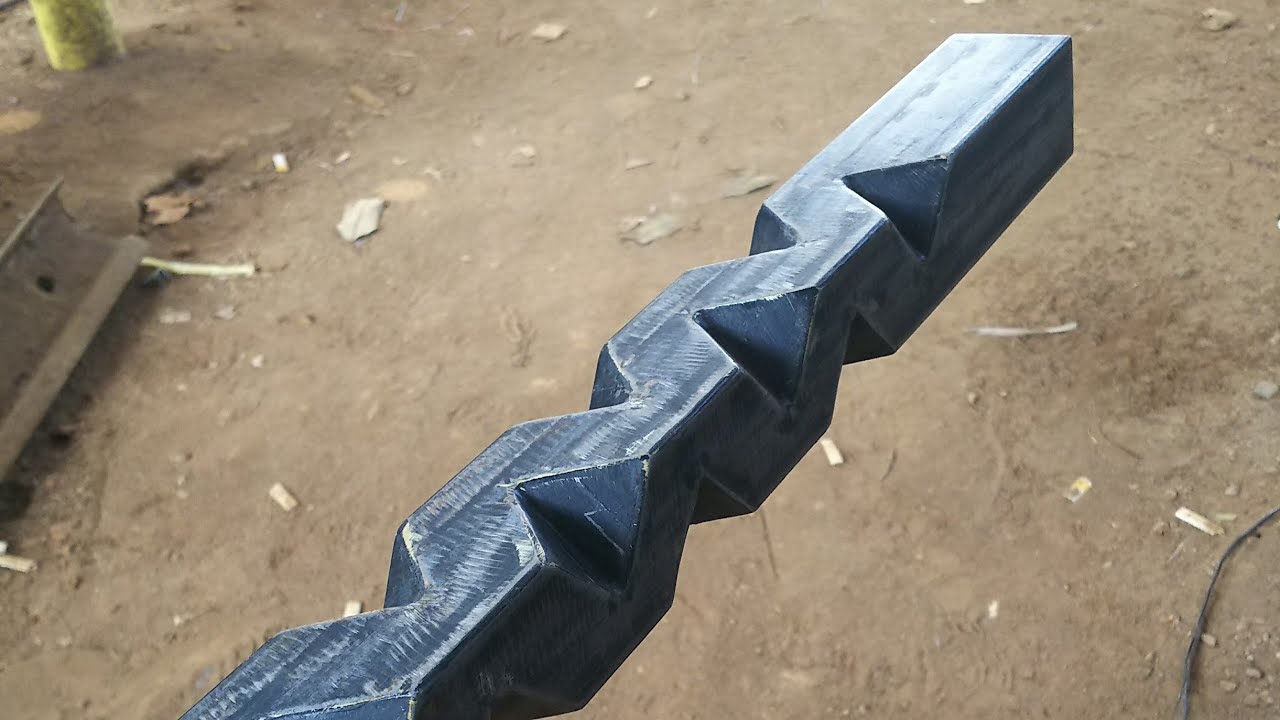 Skill iron hollow for ornamen gate