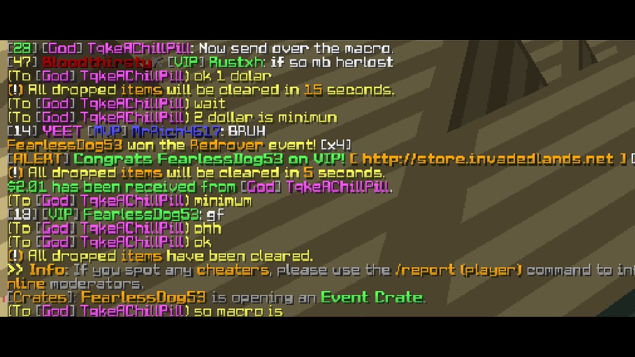 Enabling Airplane Mode || Invadedlands Kitpvp
