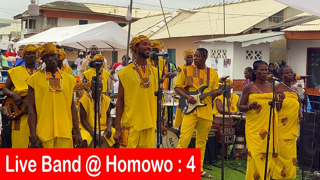 Live Band  @ Osu  Homowo , 2024 (Super International Band):  Part 4