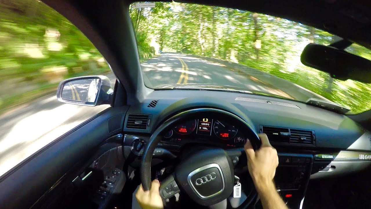 Behind the Wheel of a Tuned Audi S4 B7
