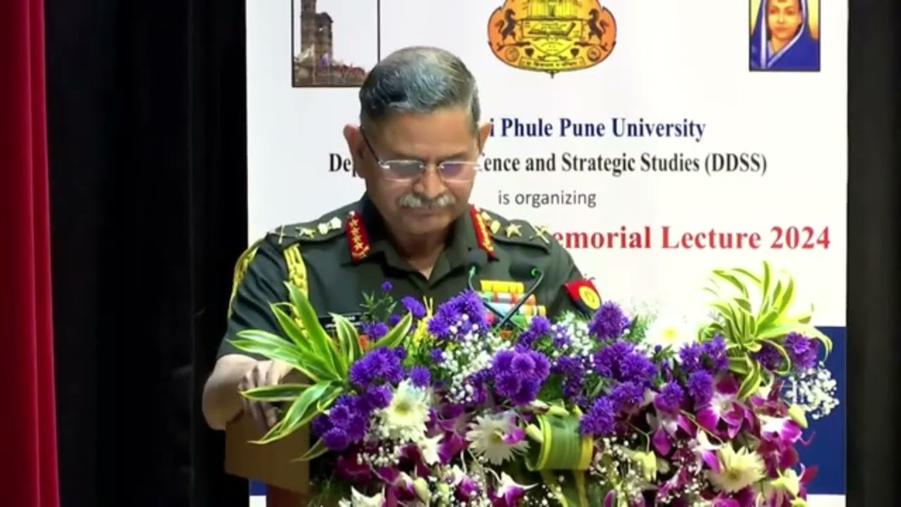 Lecture by COAS on the topic, &ldquo;Role & Contribution of Indian Army in Securing India&rsquo;s Growth Story&rdquo;