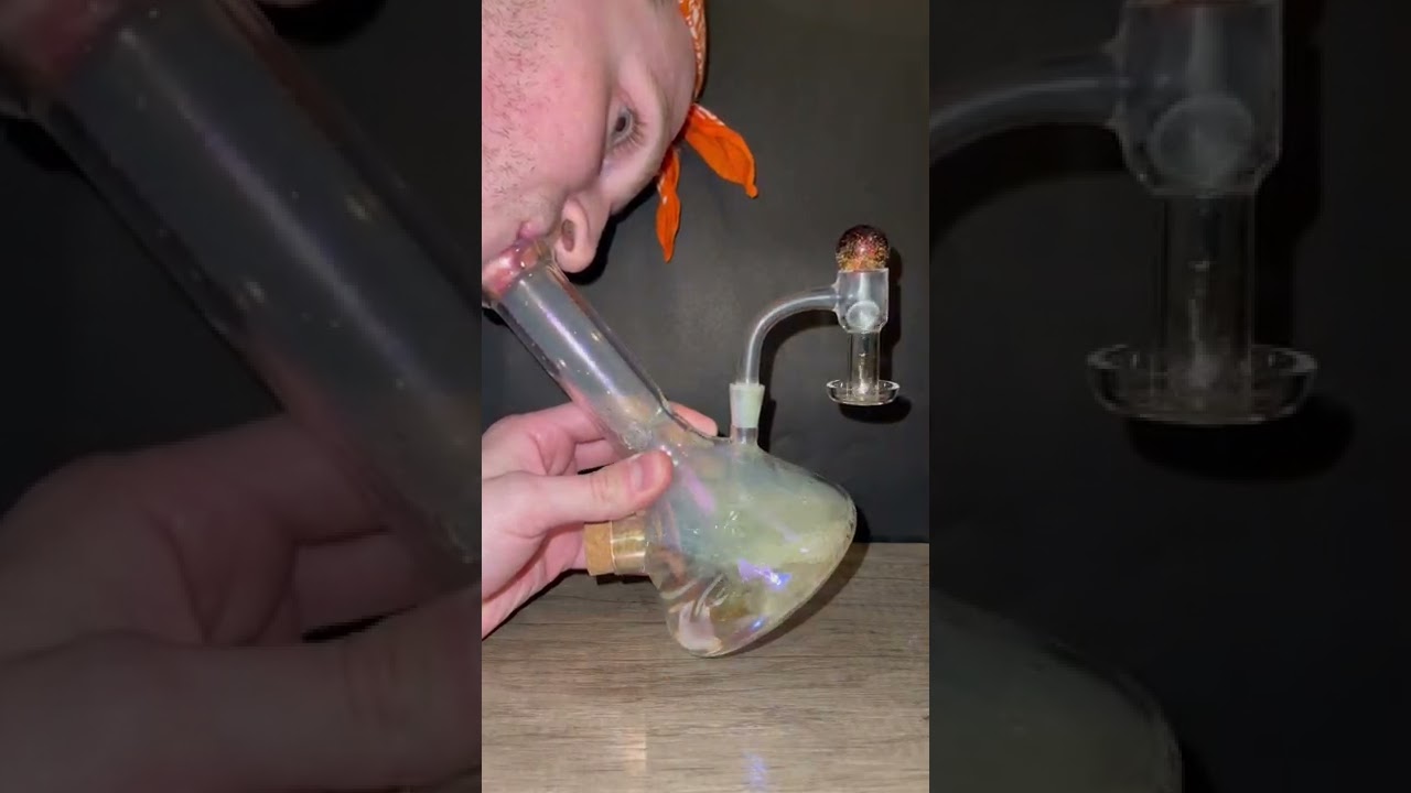 MJ Arsenal Beaker Bong and Terp slurper set🔥