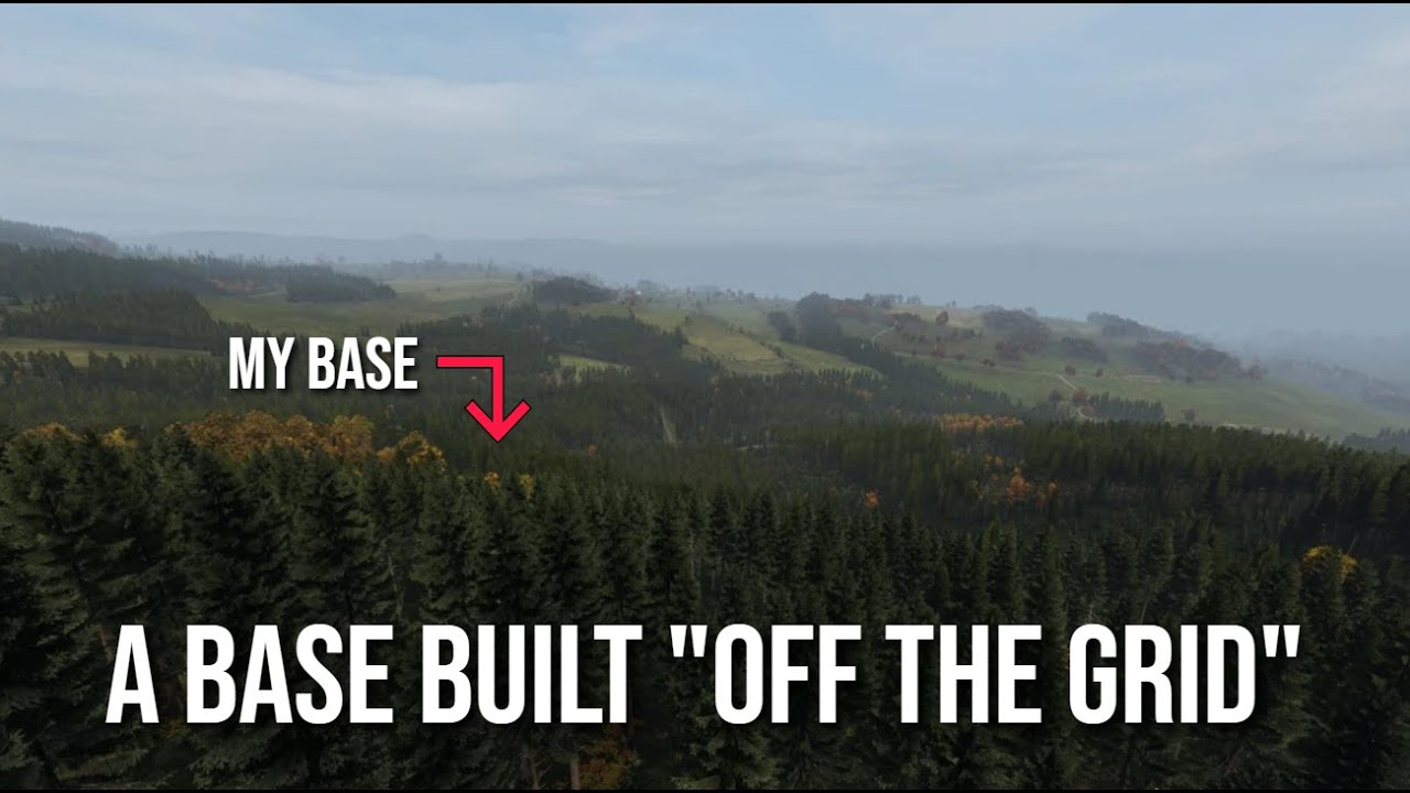 I Built A Base Completely OFF THE GRID On DayZ