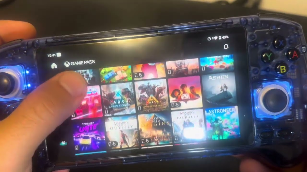 Как играть в новейшие игры для Xbox на Anbernic RG 556