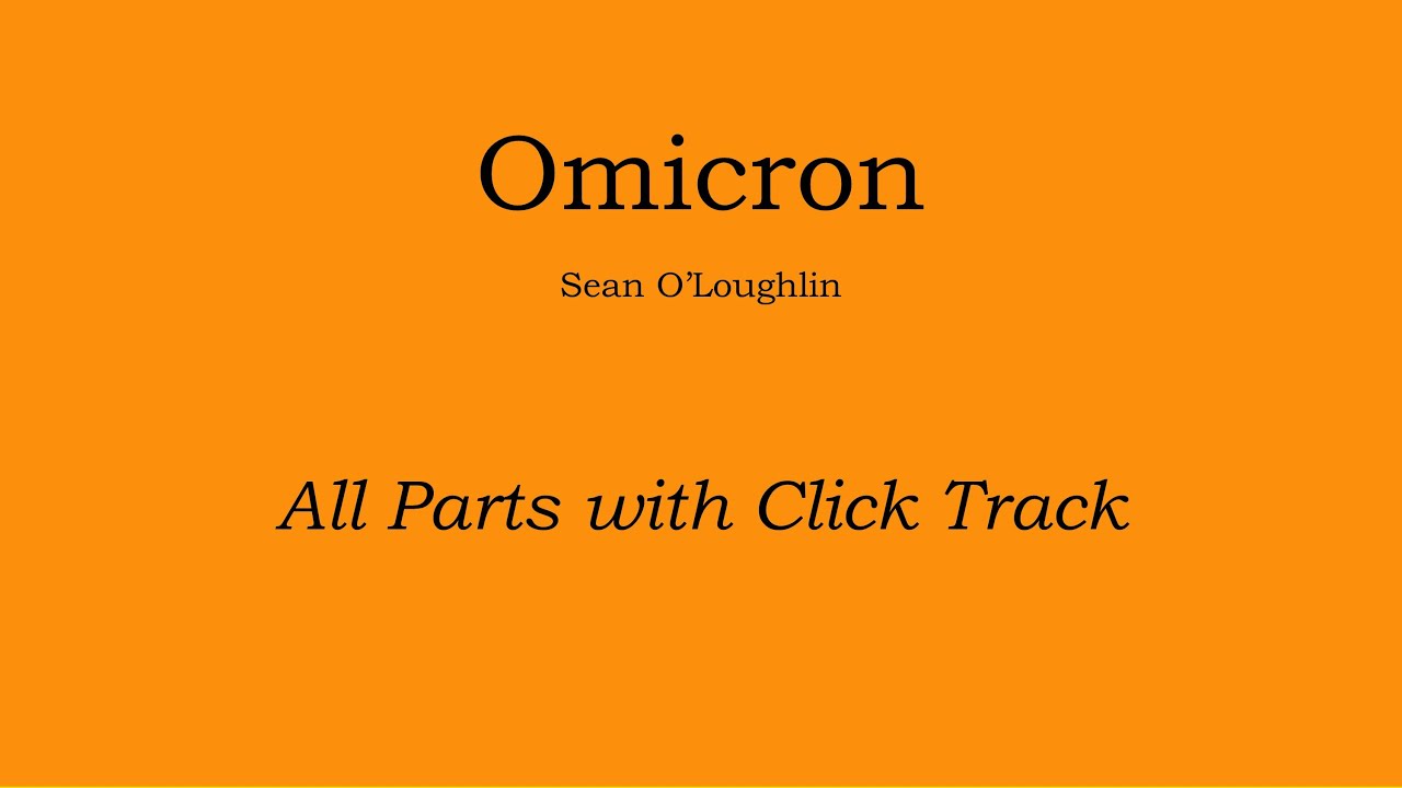 Omicron - Sean O'Loughlin Play Along Track