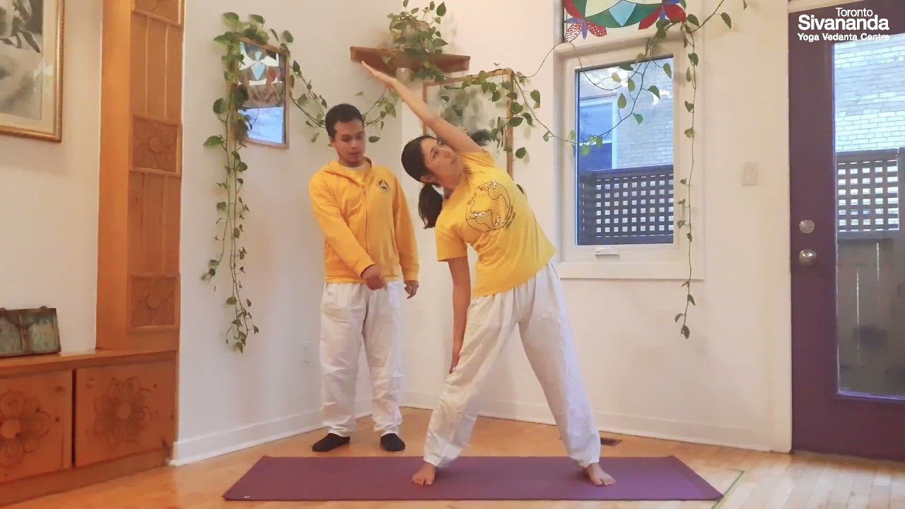 The Triangle (Trikonasana)