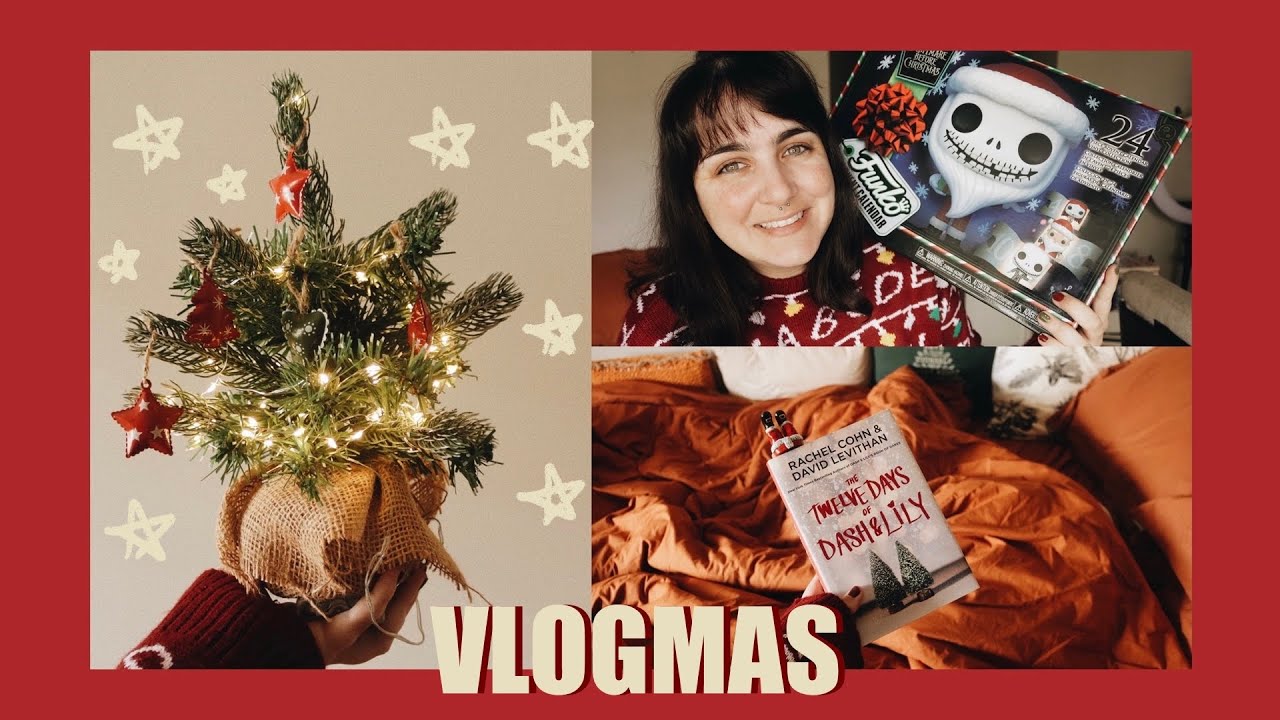 🎄✨ super cozy vlogmas: ganhei 24 funkos e decorei uma mini árvore