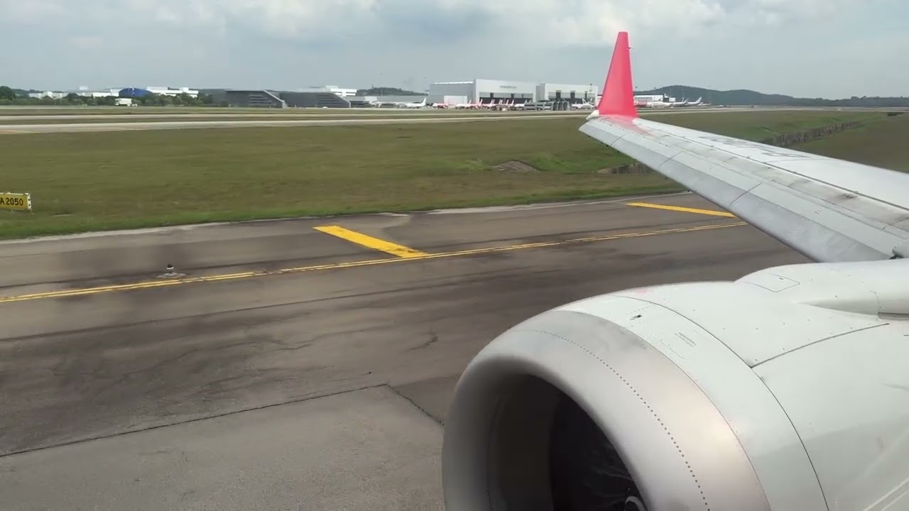 241206 Shanghai Airlines FM885 Shanghai Pudong-Kuala Lumpur Landing