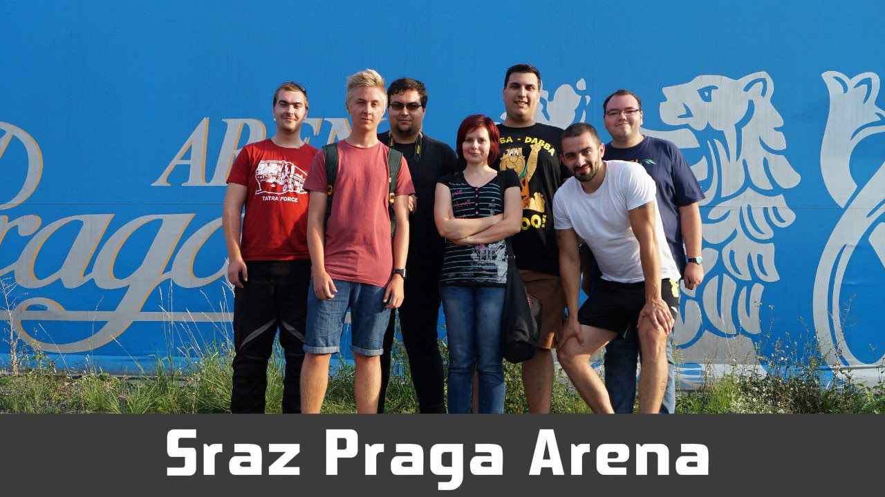 Sraz Praga Aréna 3.9.16