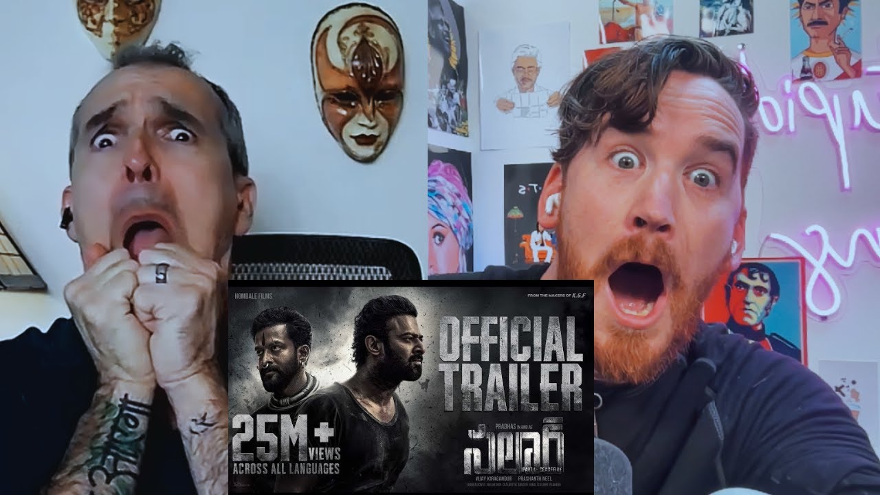 Salaar CeaseFire Telugu Trailer | Prabhas REACTION!!