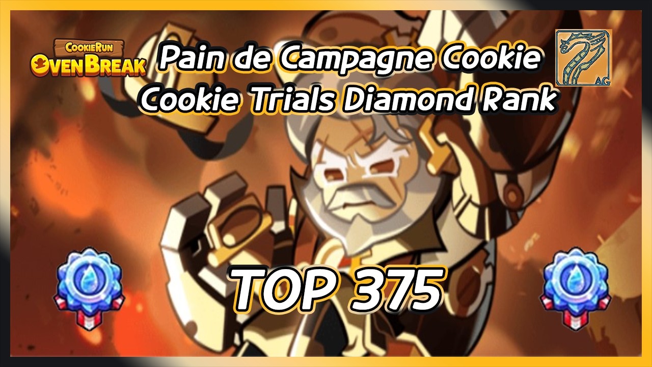CROB - Pain de Campagne Cookie - Cookie Trials Diamond Rank (TOP 375 Achieved)