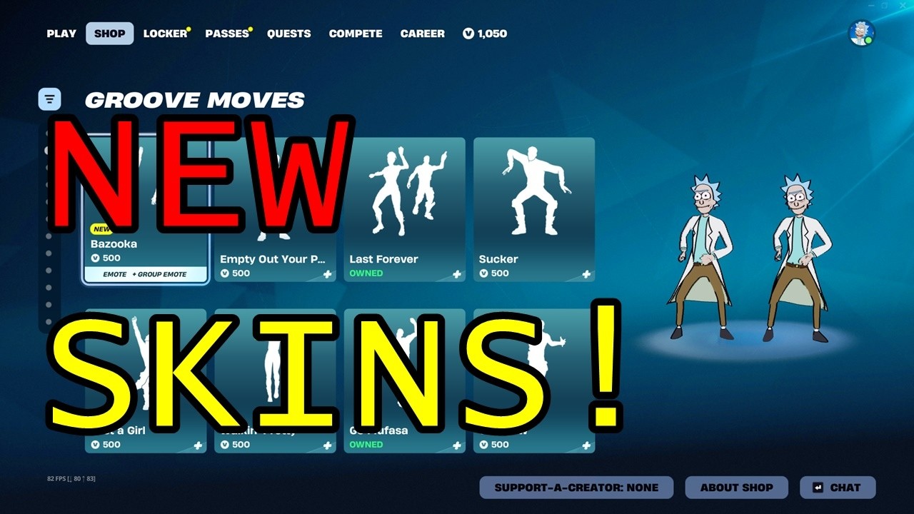 Новый магазин предметов Fortnite [8 апреля 2026 г.] Новый магазин предметов Fortnite