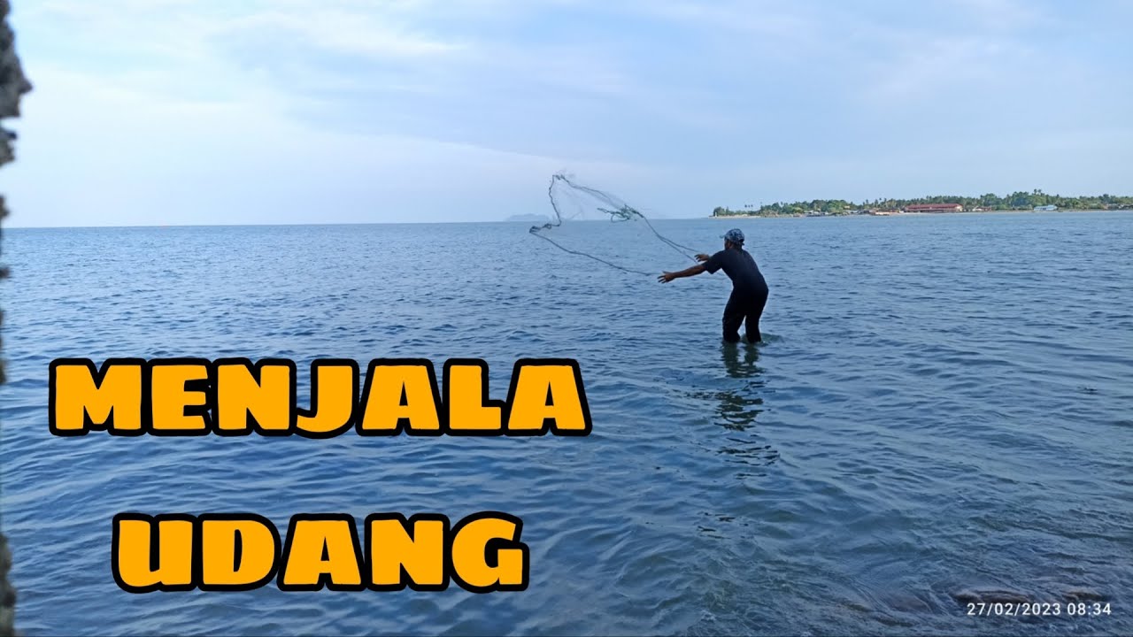 #EP798 Rezeki Menjala Udang di Pantai Merdeka Kedah