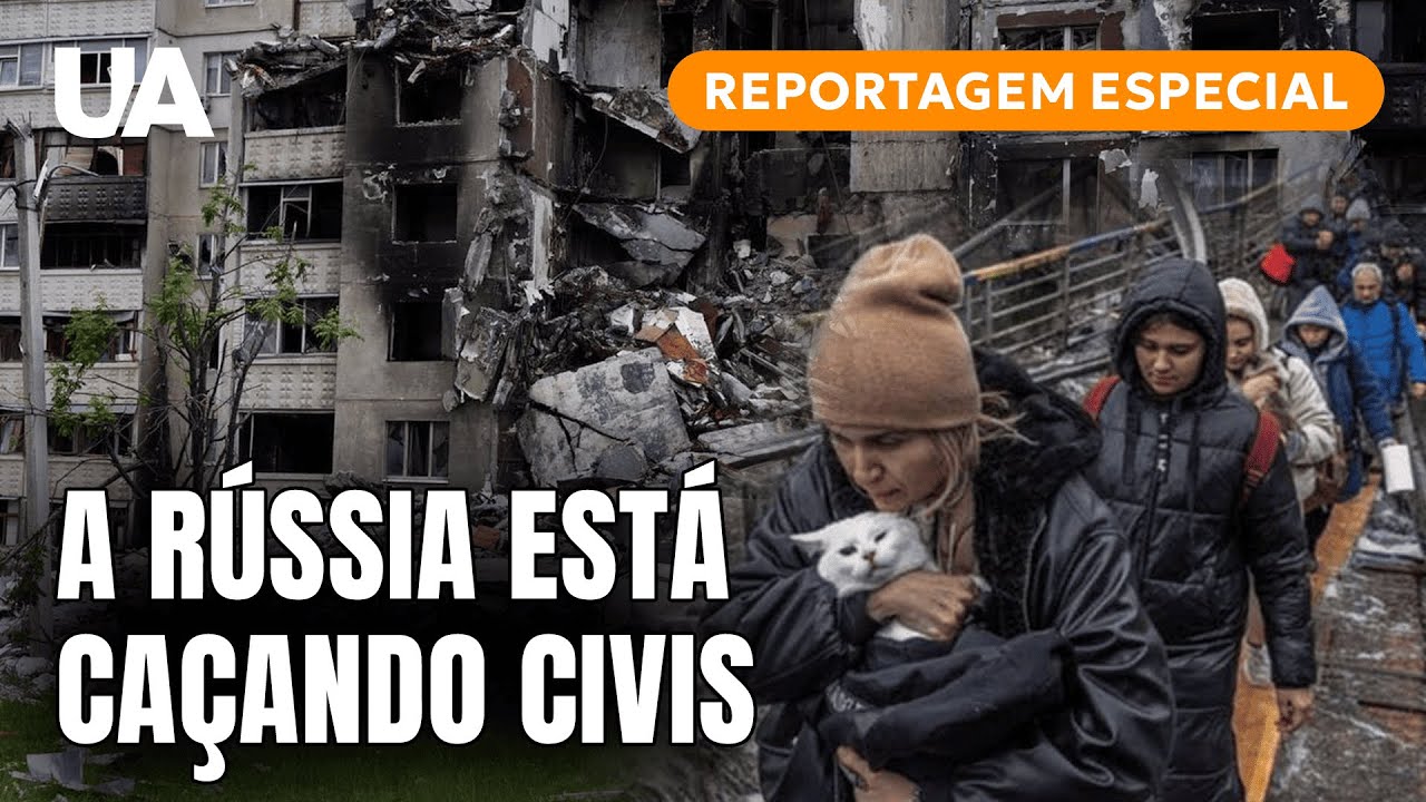 HORROR: “SAFÁRI CONTRA UCRANIANOS”! Drones russos atacam locais com a inscrição “CRIANÇAS”