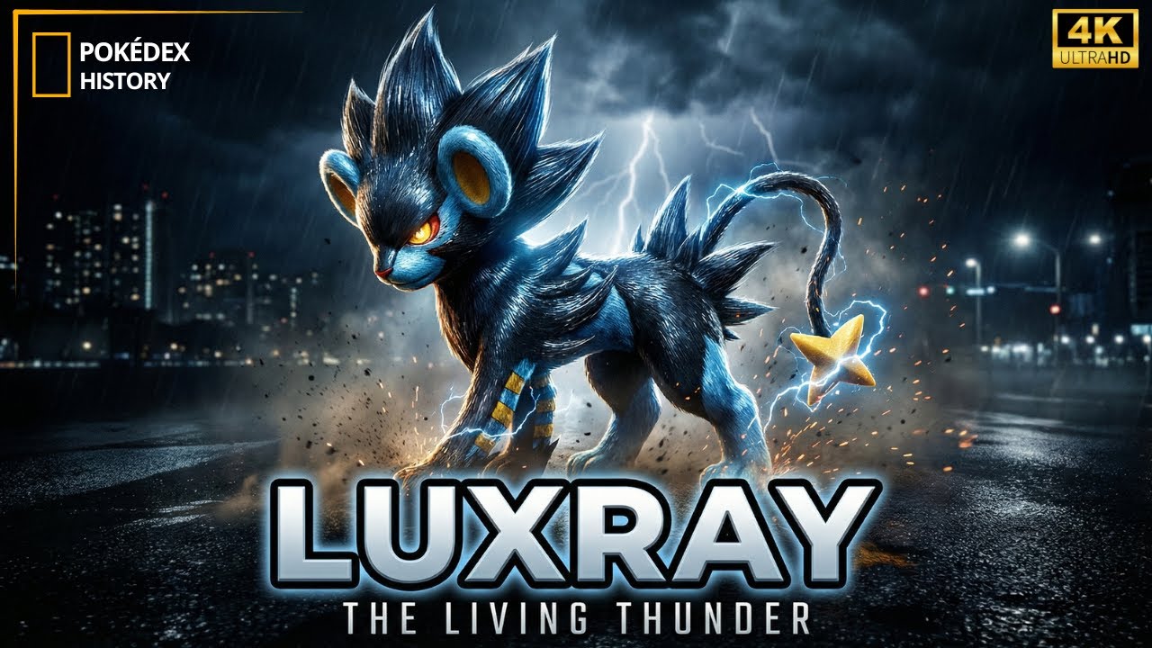 Luxray:  The Predator That Sees Through Walls | Real Life Pokémon | NatGeo