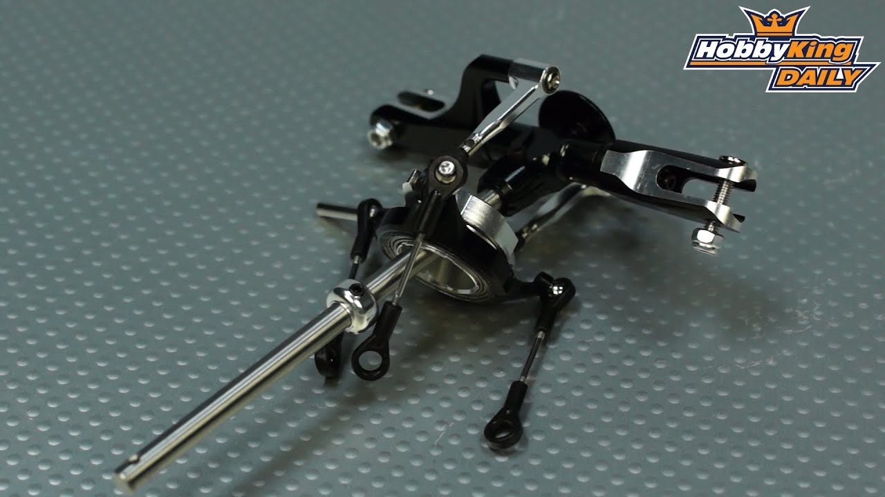 HobbyKing Daily - DFC Flybarless 450 Roto Head