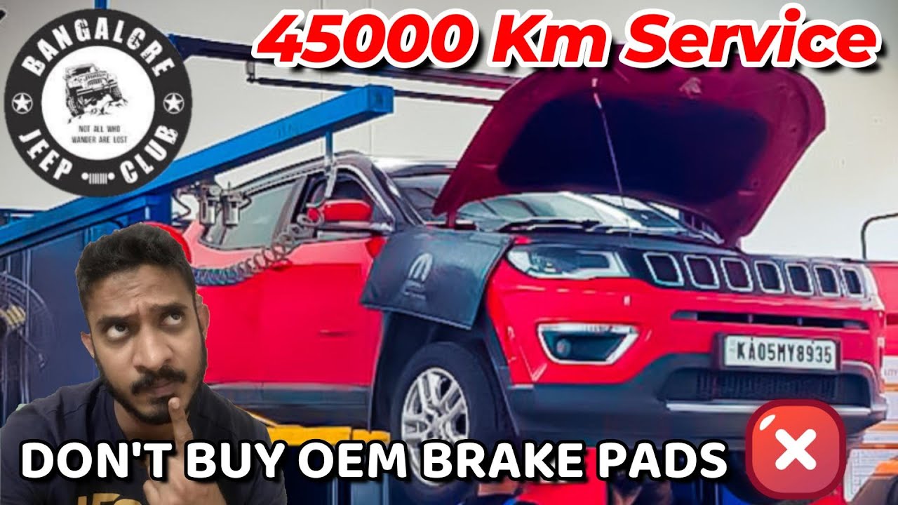 Стоимость обслуживания JEEP COMPASS || 45000 км/3 года обслуживания