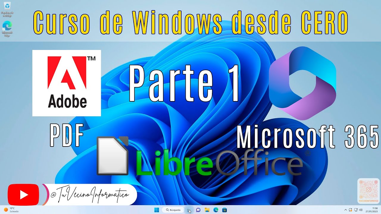 🖥️ 📚Curso de Windows 11 - PDF y Ofimática Parte 1