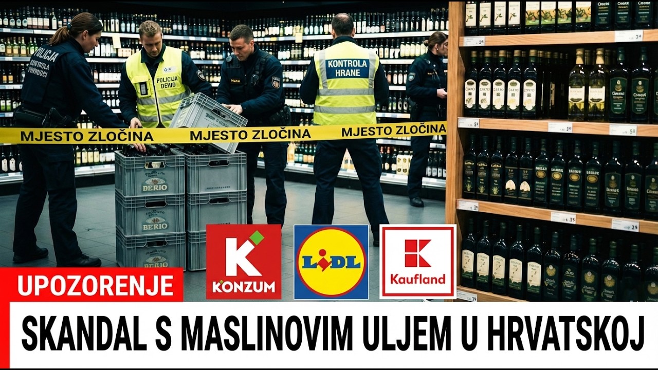 Skandal S Maslinovim Uljem U Hrvatskim Supermarketima – Otkriveno 13 Marki