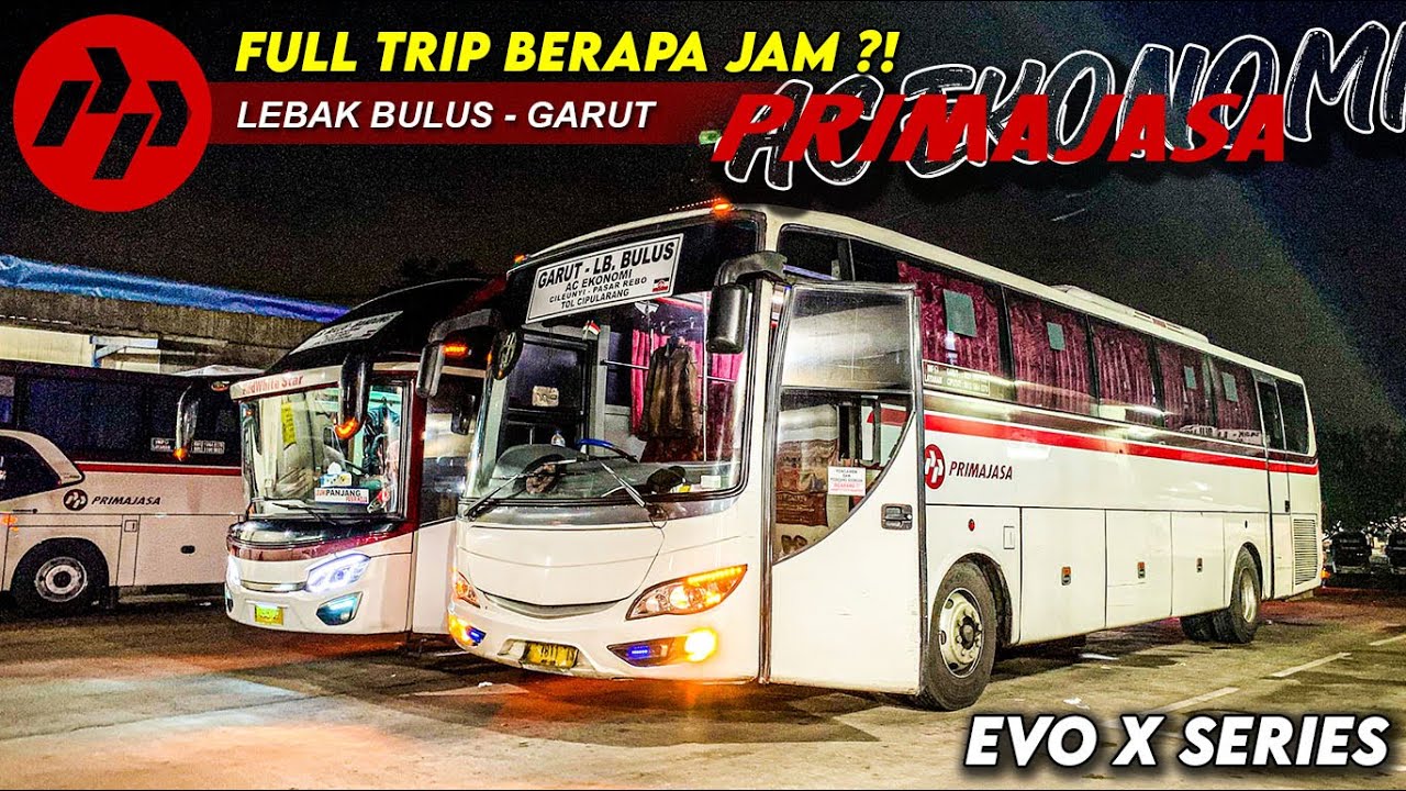 BUS ANDALAN WARGA JAWA BARAT ‼|| TRIP PRIMAJASA AC EKONOMI LEBAK BULUS - GARUT