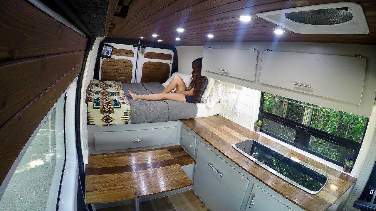 Master Carpenter Builds Stunning Van Conversion | Van Tour