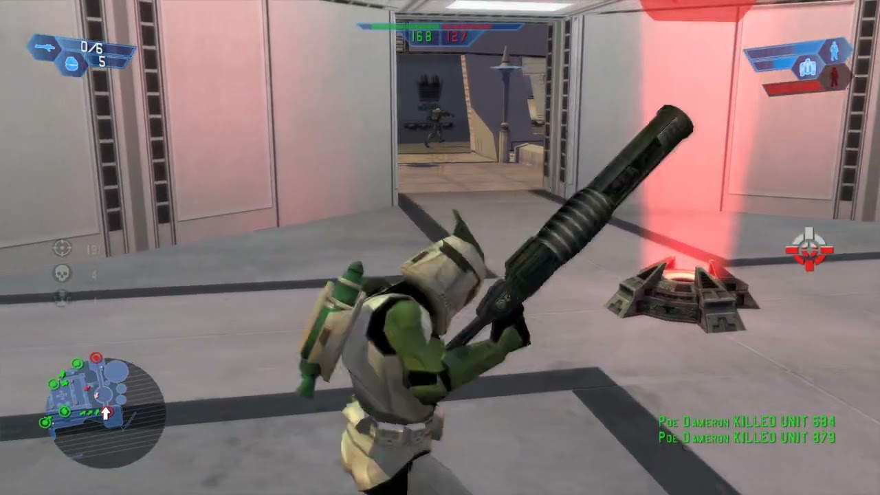 Star Wars Battlefront 2004 Instant Action Cloud City /  #jettrooper did what he does best