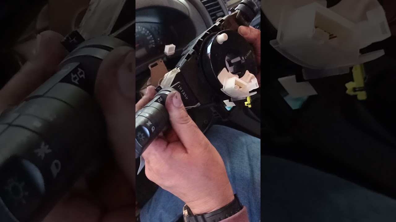 Cambio de cinta de Airbag/bocina, Nissan Navara