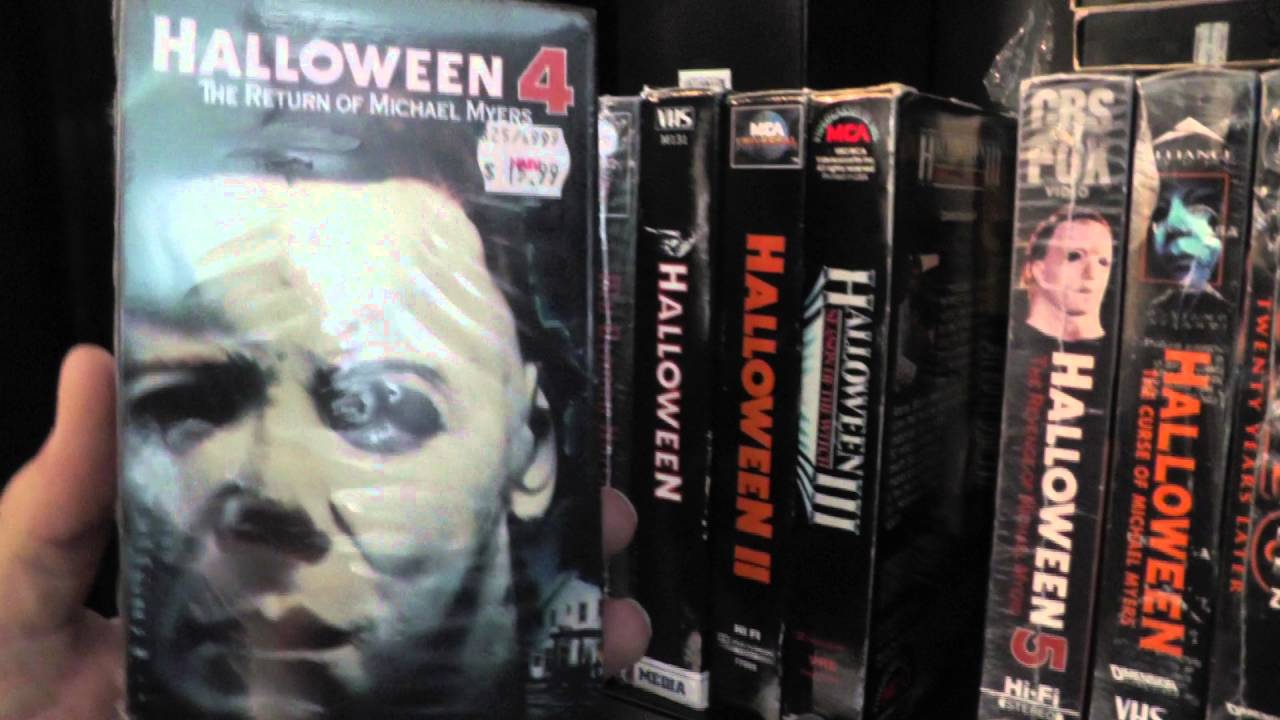 VHS Horror Collection - Shelf 1