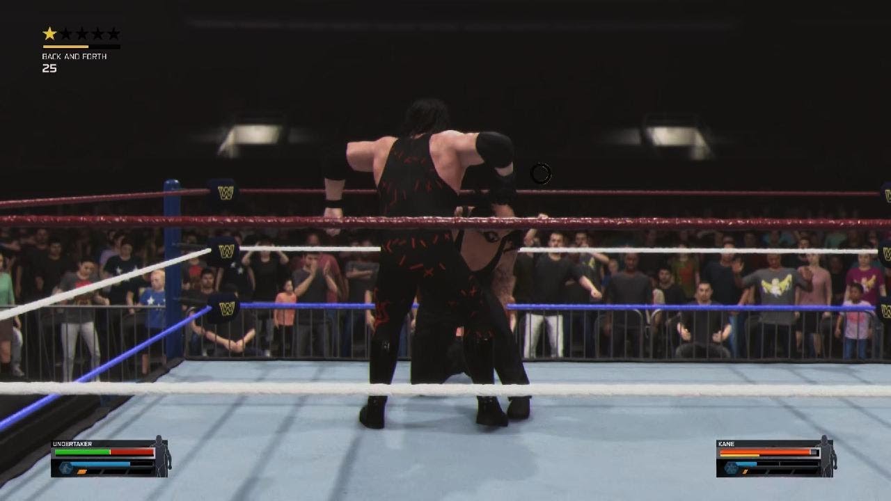 WWE 2K25 undertaker vs kane