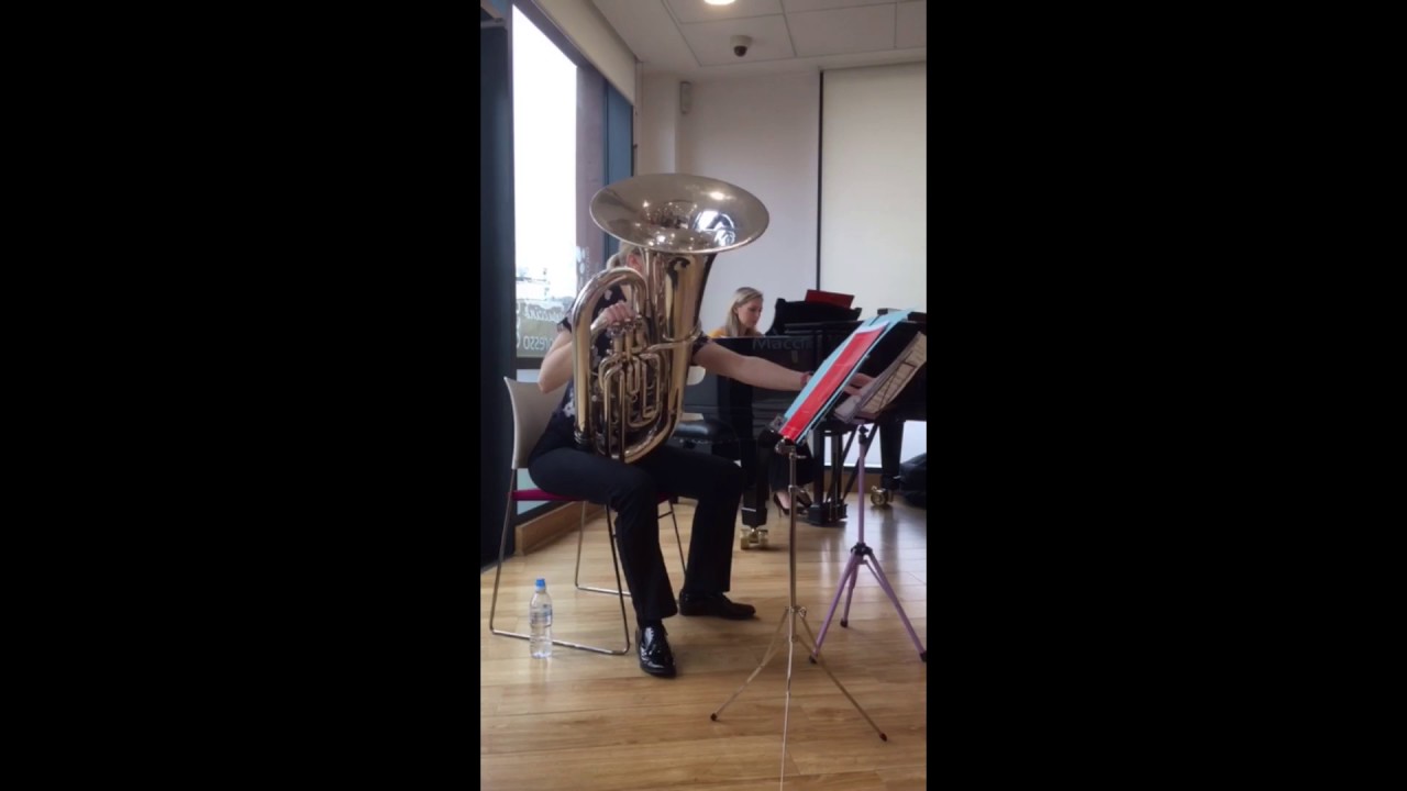 Vaughan Williams - Concerto for bass tuba and piano. Tuba Sarah Billard. Piano Lauryna Sableviciute.