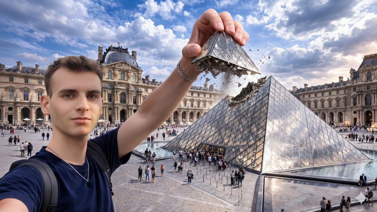 Francja i największe muzeum świata. Czy największe znaczy najlepsze? | France Travel vlog ep.003