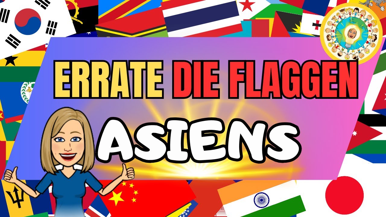 Das große Flaggenquiz – ASIEN