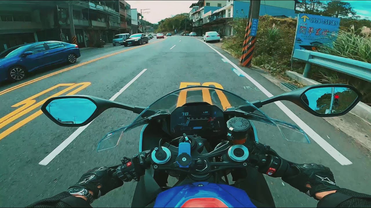 2020 BMW S1000RR ///M Akrapovic Exhaust Sound 台三線  隧道聲浪