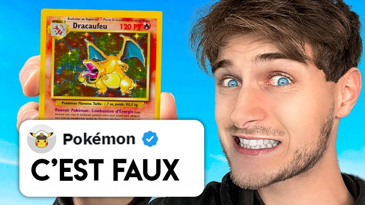 J'ai Percé Grâce à Une FAUSSE Carte Pokémon