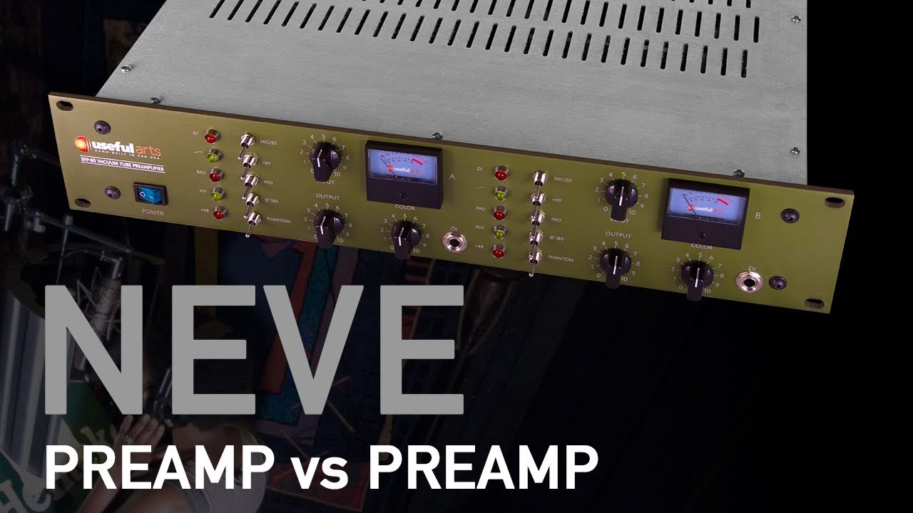 Preamp Shootout: Neve vs. Useful Arts SFP-60