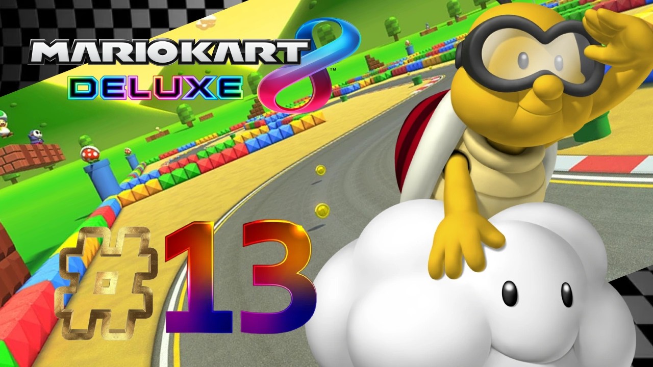 Mario Kart 8 Deluxe VS Race 24 Courses (Lakitu Gameplay)