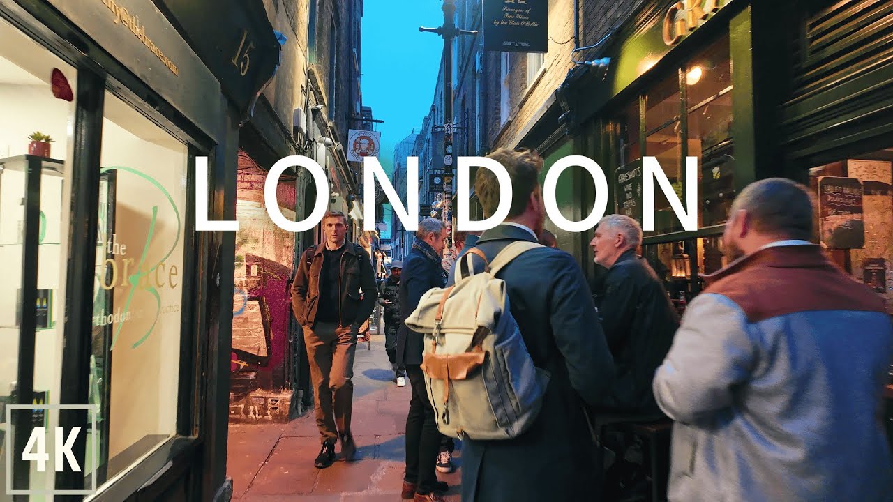 🇬🇧 London Walk Through The East End 🏢 Liverpool Street to Bow 4K