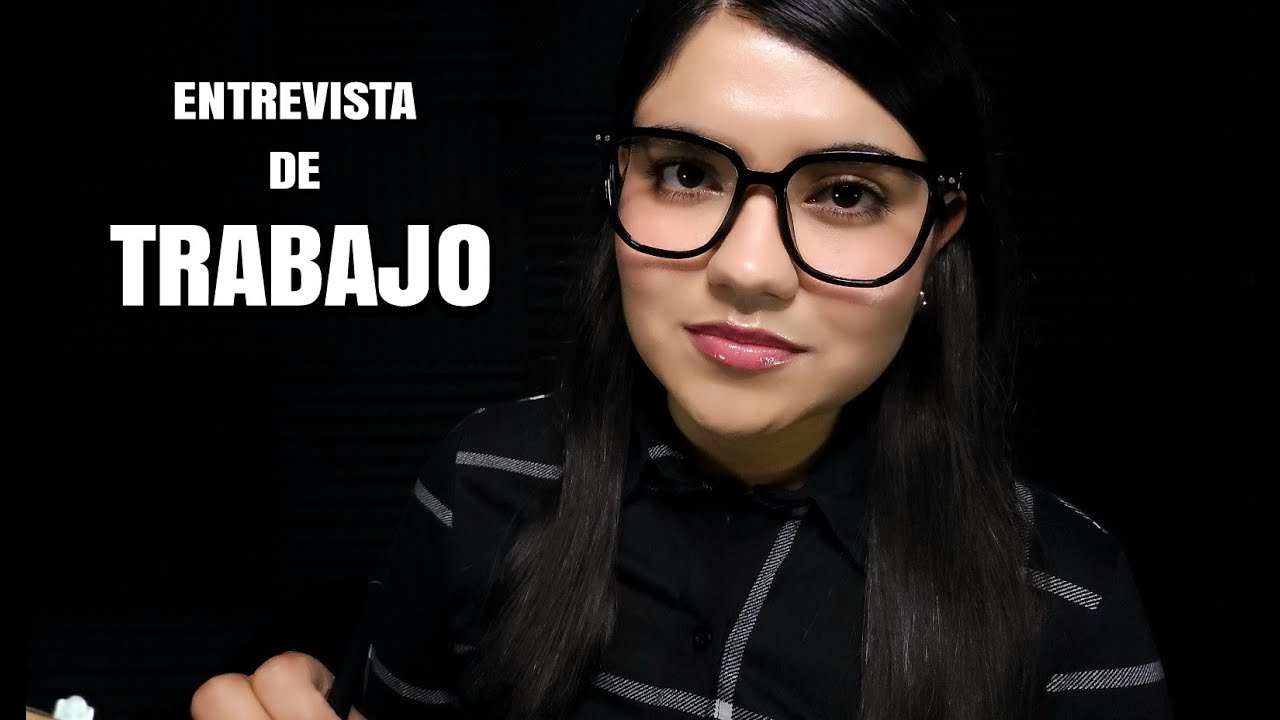 SOFT SPOKEN 📝 ENTREVISTA DE TRABAJO EXTRAÑA / ASMR ROLEPLAY EN ESPAÑOL