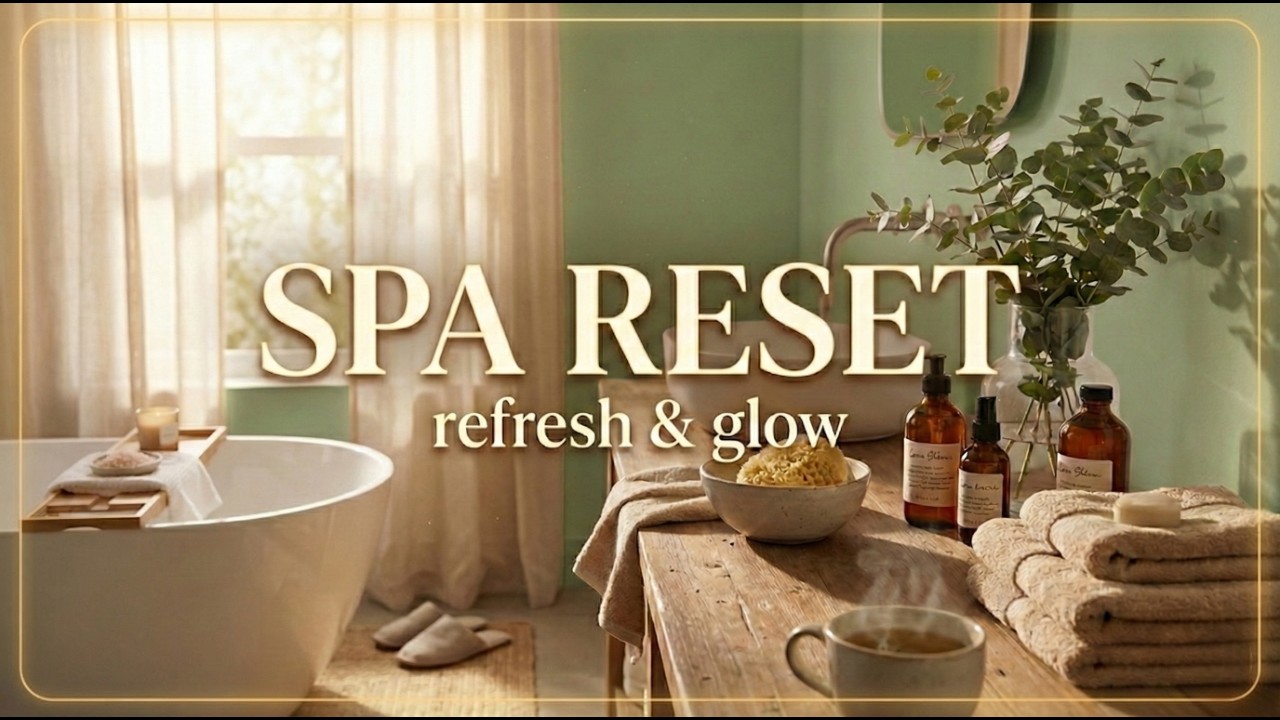 Spa Music for Self Care & Relaxation | Ambient Piano Background for Stress Relief & Wellness