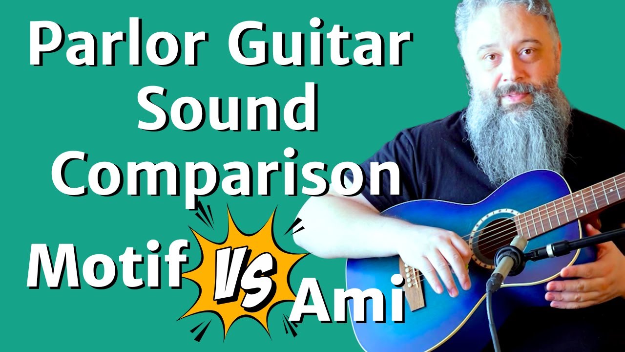 Parlor Guitar Comparison – Art & Lutherie Ami vs. Godin Motif w/ TurboTail & Steel Strings